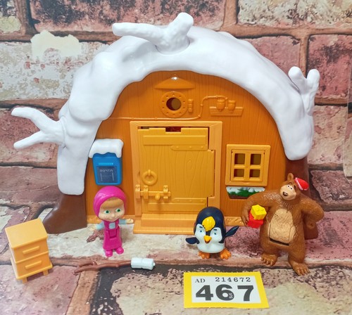 Masha orso casa invernale - casa,