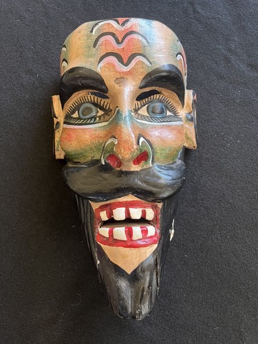 Maschera danza legno arte