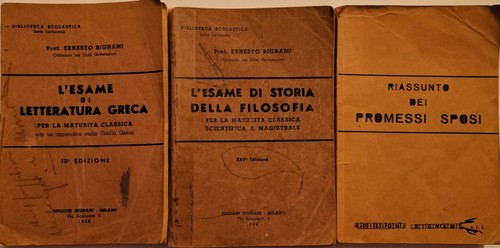 Lotto manuali bignami anni - bignami, 40