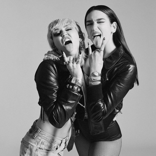 Miley cyrus dua lipa 5x7 - dua,