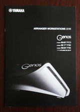 Catalogo YAMAHA ARRANGER WORKSTATIONS 2018 GENOS dépliant brochure PSR-S975