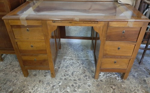 Antica scrivania con - , scrittoio
