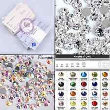 1000 STRASS CRISTALLO CRYSTAL AB AURORA TERMOADESIVI HOTFIX ADESIVI BRILLANTINI