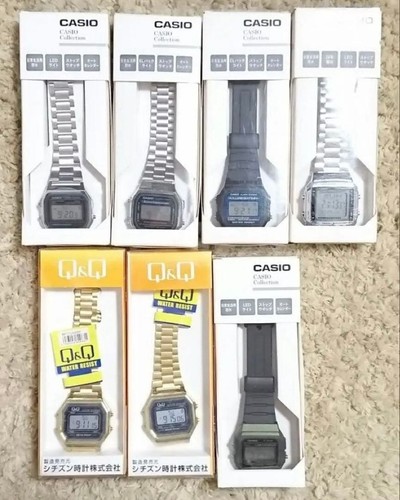 Casio citizen set 7 pezzi - citizen,