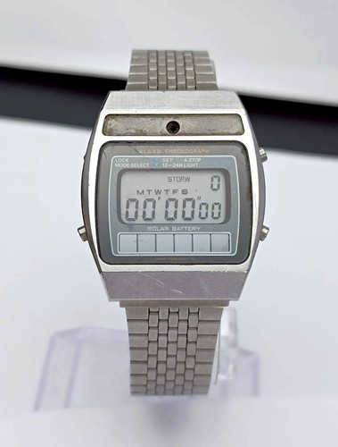 Seiko solar alarm - seiko,