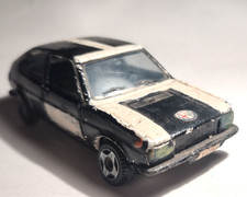 ALFA ROMEO Alfasud POLITOYS scala 1/43  vintage giocata/modificata vigili urbani