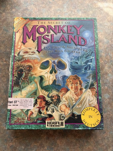 Atari monkey island - island, big