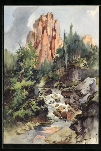 Cartolina artistica aldo - cartolina,
