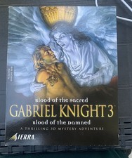 GABRIEL KNIGHT 3 : BLOOD OF THE SACRED, BLOOD OF THE DAMNED - PC CD-ROM BIG BOX