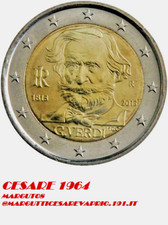 2 EURO COMMEMORATIVO ITALIA 2013 -GIUSEPPE VERDI   -FDC BU UNC FROM ROLLS