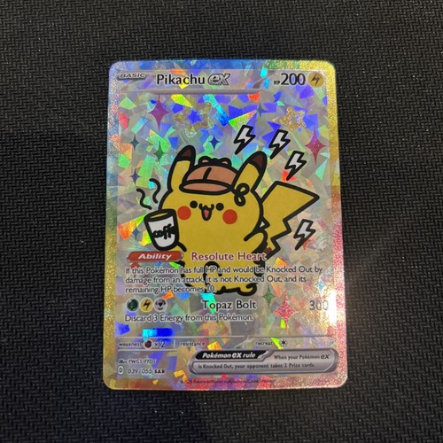 Carta pokemon pikachu speciale - carta,