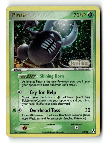 Pokemon card pinsir - card,