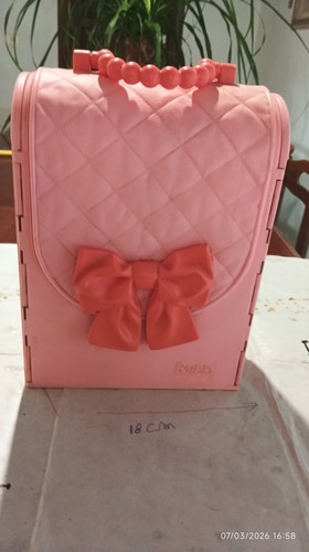 Valigetta rosa casa barbi - valigetta,