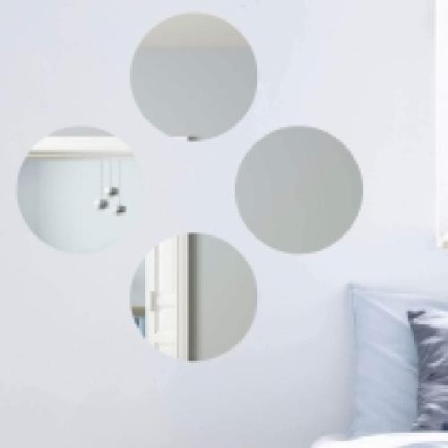 Set specchi rotondi mosaico - 4,