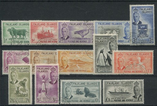 Isole falkland 1952 definitive - 1952,