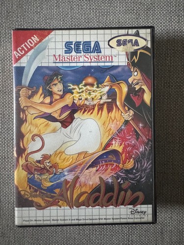 Master system aladdin disney - master, disney's