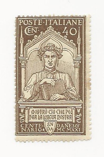 1921 italia regno - regno, dante
