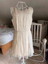 Vestito/ abito Cristina Gavioli tg 44 donna, beige Ottime Condizioni