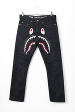 BAPE A Bathing Ape Shark Denim