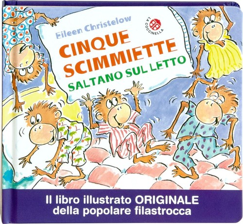 Libri cinque scimmiette - cinque,