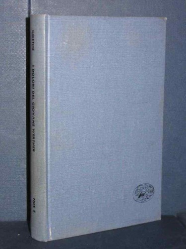 Goethe dolori del giovane - -,