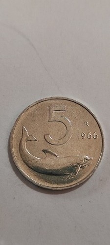 Lire delfino 1966 - 5,