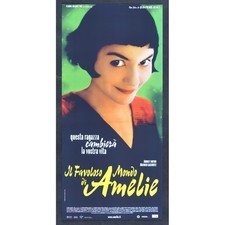 locandina IL FAVOLOSO MONDO DI AMELIE tautou jeunet kassovitz poulain CAT12