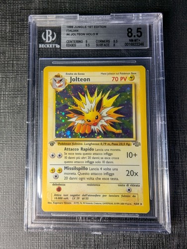 Bgs beckett jolteon - beckett, 8.5