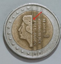 2 Euro Nederland 1999 Errori Di CONIO