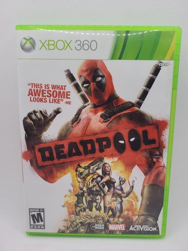 Deadpool xbox 360 2013 - xbox, marvel