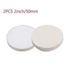 2pcs 5.1cm Feltro Lucidatura