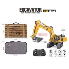 Escavatore radiocomandato 1/50