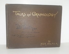 TALKS ON GRAPHOLOGY art of