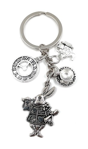 Portachiavi argento metallo - portachiavi,