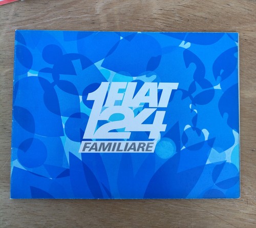 Depliant brochure fiat 124 - depliant,