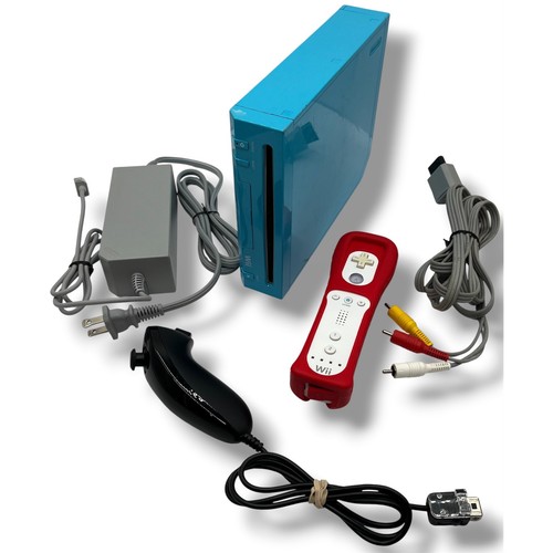 Console nintendo wii blu ciano - wii,