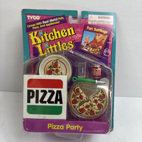 Tyco kitchen littles pizza - littles,