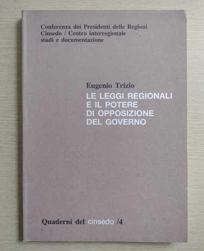 Leggi regionali il potere - regionali, e