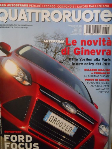 Quattroruote 665 2011 test - 665,