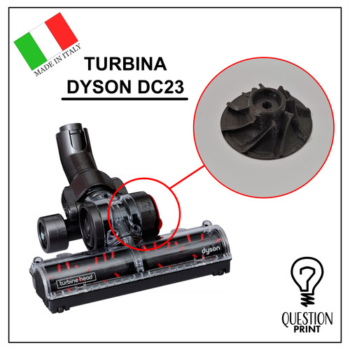Turbina per spazzola turbo - turbina,