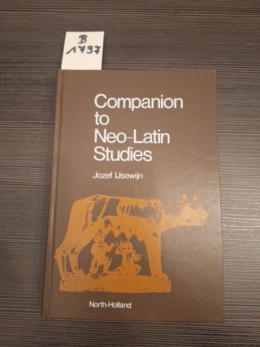 Companion neo latin studies - companion, to