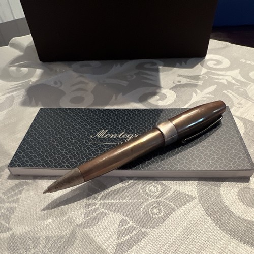 Montegrappa metal pen with - montegrappa,