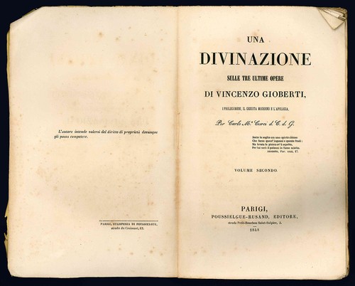 Una divinazione sulle - , tre
