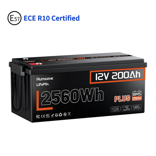 Batteria humsienk 12v 200ah - batteria,