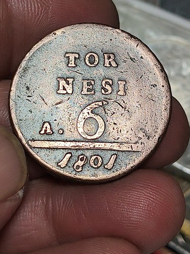 Tornesi 1801 ferdinando di - 10,
