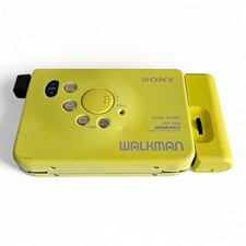 SONY WM-EX66 WALKMAN giallo