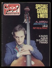 CIAO 2001 21/1983 EUGENIOO FINARDI VESPA PIAGGIO UB40 AL JARREAU RIP RIG & PANIC