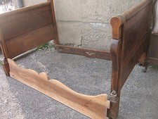 LETTO IMPERO 1 PIAZZA E 1/2 NOCE MASSELLO - PRIMI '800 EMILIA - DA RESTAURARE