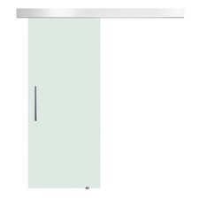 Homcom porta scorrevole vetro - porta,