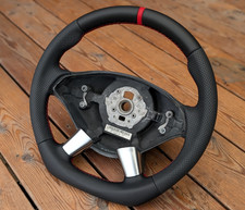 NEW LEATHER STEERING WHEEL